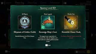 Sea of Thieves Season 10 Battlepass All levels Items Free and Paid Plunder Pass Path [upl. by Burkhard]