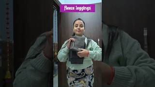 fleece leggingsviral winter fleece leggingsytshorts fleeceleggings minivlog meesho [upl. by Montagna]