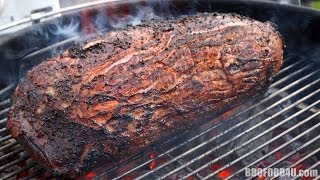 Roast Beef Recipe  Works on the BBQ or in the oven  BBQFOOD4U [upl. by Conan]