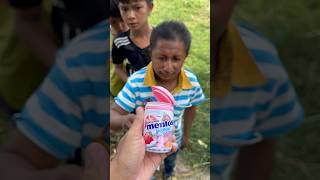 Yummy bites Mentos Yoghurt Fruits flavor Candy eating by masterlin viralvideo satisfying fyp [upl. by Roht]