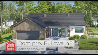 Projekt domu przy Bukowej 48  GaleriaDomowpl [upl. by Eenimod]