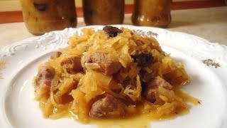 Bigos z mięsem Pychota [upl. by Nayra]