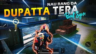 quotDupatta Tera Nau Rang Daquot Best Beat Sync Edit  Pubg Mobile Montage  69 JOKER [upl. by Rannug355]