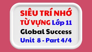 L11 U8 P4 Siêu trí nhớ từ vựng tiếng Anh lớp 11 Global Success [upl. by Eeclehc]