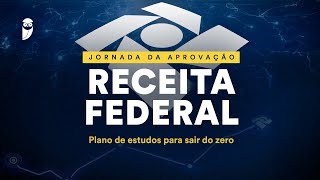 Concurso Receita Federal Plano de estudos para sair do zero [upl. by Kurt]