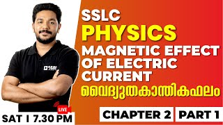 SSLC Physics  Magnetic Effects of Electric current വൈദ്യുതകാന്തികഫലം Part 1Chapter 2Exam Winner [upl. by Scrivens]