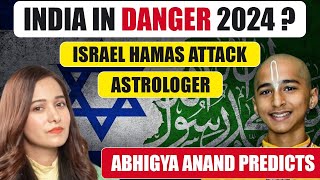 17 YEAR OLD ASTROLOGERS ISRAEL HAMAS PREDICTIONS  ABHIGYA ANAND  AbhigyaAnandAstrology preetikarao712 [upl. by Stillmann745]