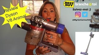 ReviewTestEssais Best Buy V8 Animal Dyson sans fil [upl. by Ioved]