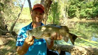 IFISHTV Billabong fishing for Barra in the NT [upl. by Nnod]