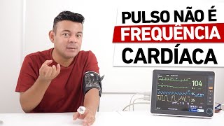 NÃO CONFUNDA PULSO COM FREQUÊNCIA CARDÍACA [upl. by Strander]