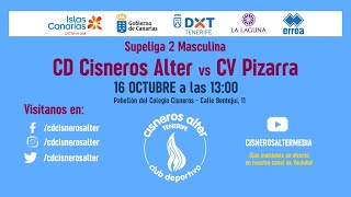 20211016 SUPERLIGA 2 MAS Cisneros Alter Voleibol  CV Pizarra [upl. by Leind]