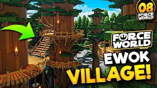 Building the EWOK VILLAGE • Building Force World  8 [upl. by Eeliak]