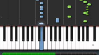 PIANO TUTORIALCalabria Destination Piano Synthesia [upl. by Koh]