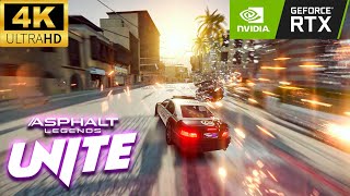 This is Asphalt Legends Unite in 4K with MAX GRAPHICS at 144 Hz [upl. by Nniroc]