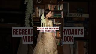 Aditi Rao Hydari Wedding LookAditi Rao hydari Wedding OutfitSabyasachi BrideLynkTown [upl. by Nevaed]