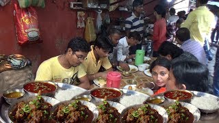 Mutton Rice  90 rs Per Plate  Street Food Heaven in India  Kolkata Deckers Lane Esplanade [upl. by Atworth]