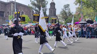 Heroica Escuela Naval Militar Marina Armada de México  Desfile de independencia México 2023 [upl. by Oijimer]