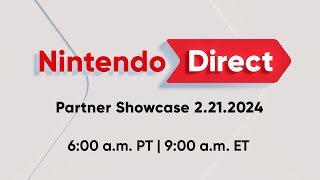 Nintendo Direct Announced for Feb 21st  25 Minutes Long but its a Partner Showcase [upl. by Hackathorn230]