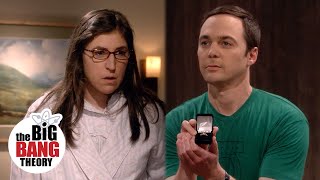 Sheldon Proposes to Amy  The Big Bang Theory [upl. by Anifled535]