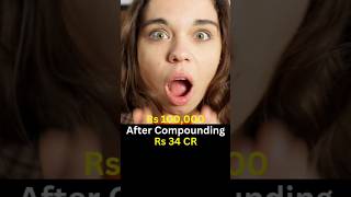 1 Lac COMPOUNDING 34 CR  The 1 Mindset  Hussain Shah Wasfi ytshorts [upl. by Eniac]