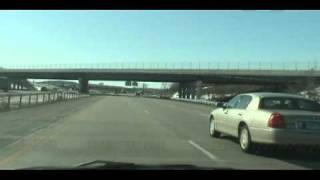 Freeway Driving  Interstate 35E SB Interstate 494 to Burnsville Split [upl. by Kcirdorb]