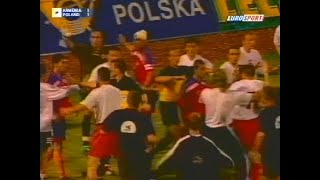 Armenia  Polska Eliminacje MŚ 2002 Eurosport [upl. by Adner]