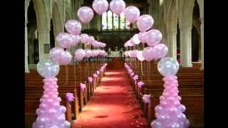 Simple Wedding balloon decorating ideas [upl. by Tisha]