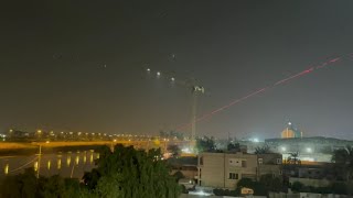 CRAM Responds To Missile Attack On US Embassy In Baghdads Green Zone [upl. by Lock552]