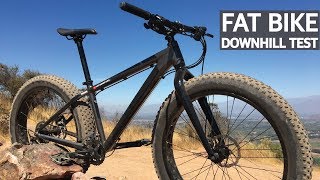 Downhill en una Fat Bike por Primera Vez Mis Honestas Impresiones de la Bicicleta Gorda [upl. by Hole]