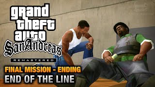 GTA San Andreas Remastered  Ending  Final Mission  End Of The Line Xbox 360  PS3 [upl. by Kelila]