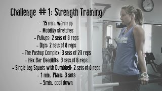 Jessie Diggins Strength Training Challenge [upl. by Tillinger]