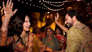 Katrina KaifVicky Kaushals Mehendi Ceremony To Wedding Video [upl. by Yelrebmyk315]