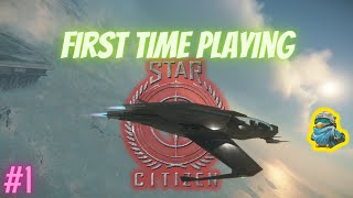 Star Citizen  My Thrilling First Space Adventure [upl. by Dall201]