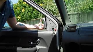 2005 Ignis Sport Wind Deflector Removal How To [upl. by Daffodil177]