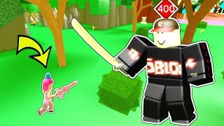 Roblox SLAYING A LEVEL 400 BOSS MONSTER [upl. by Dazraf258]