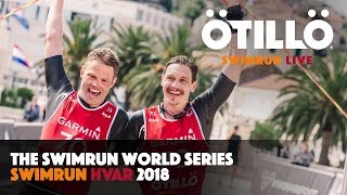 LIVE ÖTILLÖ Swimrun Hvar 2018 [upl. by Arahset170]