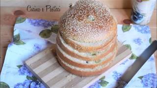 Panettone gastronomico alle olive [upl. by Schofield]