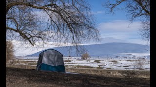 Kış Kampı Winter Camp 5 Arpenaz Base M Gölgelik Çadır Kampta Sac Kavurma [upl. by Yewed]