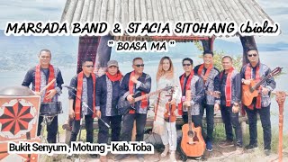 MARSADA BAND feat STACIA SITOHANG biola quot BOASA MA quot  Bukit Senyum  Motung  KabToba [upl. by Sakram]