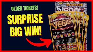 Surprise Big Winner 💥 Older 5 Vegas and 50 1 Million 500X Kentucky Lottery Scratch Off Tickets [upl. by Schaumberger]