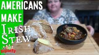 Americans Make Traditional Irish Stew  Whats Cookin Wednesday [upl. by Suravat628]