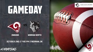 Owasso Football vs Norman North [upl. by Salvucci]