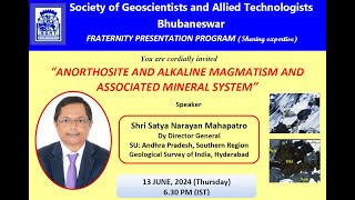 Anorthosite and Alkaline Magmatism and Associated Mineral System  LIVE [upl. by Aicilla607]