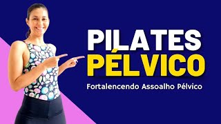 PILATES PÉLVICO EM PÉ PARA FORTALECIMENTO DO ASSOALHO PÉLVICO Tratamento da incontinência urinária [upl. by Rtoip]