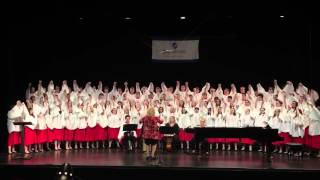 Tchaka by Parkersburg High School Acappella Choir Toronto Canada 2016 [upl. by Enotna935]