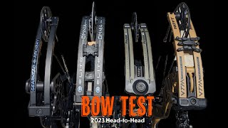 2023 HeadtoHead Bow Test  Rokslide  Elite Hoyt Mathews Gearhead [upl. by Enibas]