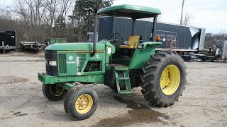 1994 John Deere 6200 Diesel Tractor 39L 4cyl diesel 89 HP 2WD 12speed [upl. by Renato]