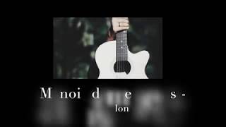 Manoir de mes reves  Gypsy jazz backing track  music sheet [upl. by Llirred]