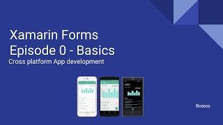 Xamarin tutorial Episode 0  Basics [upl. by Negris]