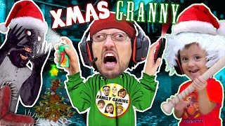 GRANNY the GRINCH IRL🍏 Shes Mean on CHRISTMAS 2 so we Pepper Sprayed Her FGTEEV GameplaySkit [upl. by Melvyn]